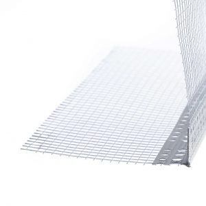 Профил за ъгъл с мрежа LK plast100  PVC - 2.5 м. (Теразид)